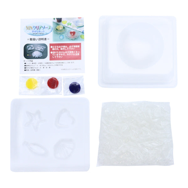 작업 키트 "MN Clear Soap Handmade Kit"Mino점토