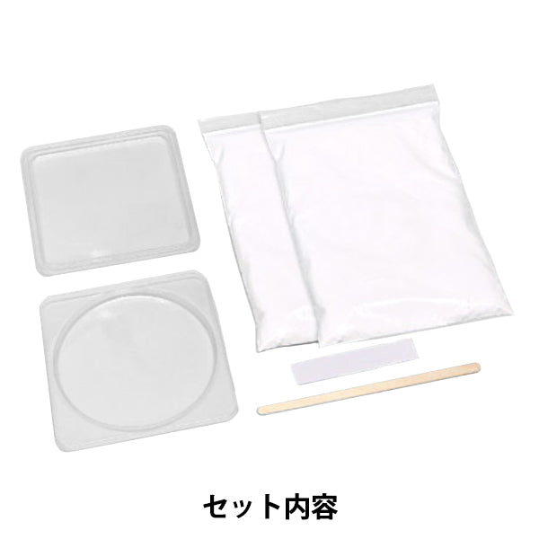 Arbeitskit "Diatomaceous Earth Coaster Handmade Kit" Mino Clay