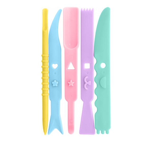 점토도구 "Nendo Spatula 5 피스 세트 001-CS-3842"