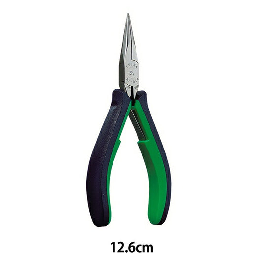 工具 『ラジオペンチ 溝なし 12.6cm HLC-D14』 ケイバ KEIBA