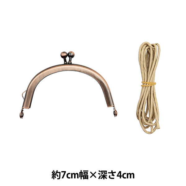 تركيبات جاماغوتشي المعدنية 『تركيبات جاماغوتشي المعدنية نحاس انتيك 7سم×5.5سم CH-108AC" بانامي بانامي تاكاجي للنسيج