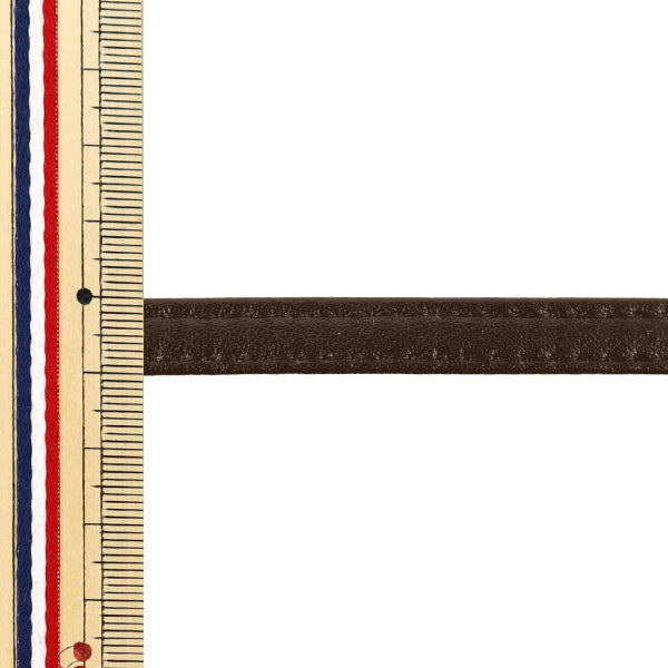 【数量5から】 手芸用テープ 『合皮四折りステッチテープ 約10mm幅 770番色 JTT-G1022』