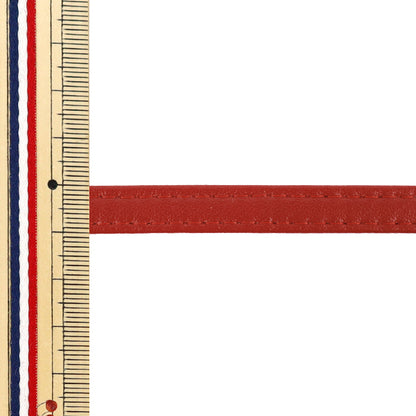 【数量5から】 手芸用テープ 『合皮四折りステッチテープ 約10mm幅 102番色 JTT-G1022』