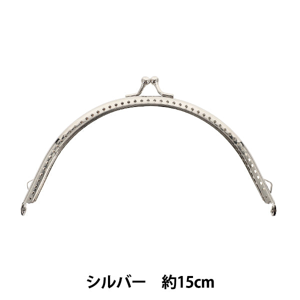 metallici Gamaguchi "metallici Gamaguchi Pettine tipo cucito argento 15 cm YKH-4S”