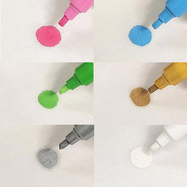 علامة النسيج "دعنا نرسم قطعة قماش III 6-Color B Set 223-6b" مربي