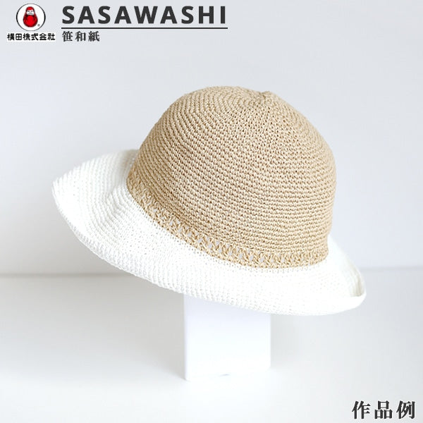 Primavera / lana de verano "Sasawashi (papel sasawa) 1" Daruma Darma Yokota