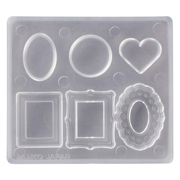 Resin Mold "Soft Mold Plate & Frame 404119" Padico Pajiko