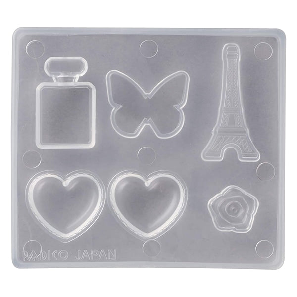 Resin Mold "Soft Mold French Motif 404121" Padico Pajiko