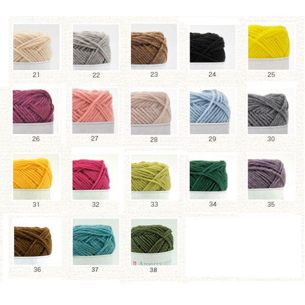 Fall and winterYarn "AMERRY 27th color" Hamanaka