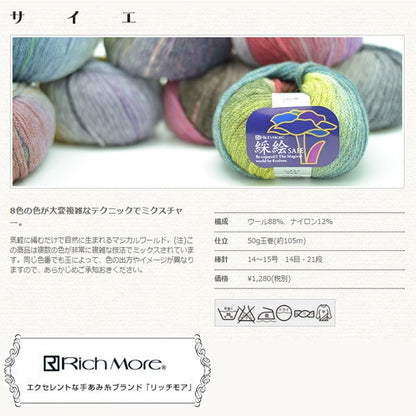 Automne / laine d'hiver "綵 Picture (Siee) 4e couleur" Richmore Richmore