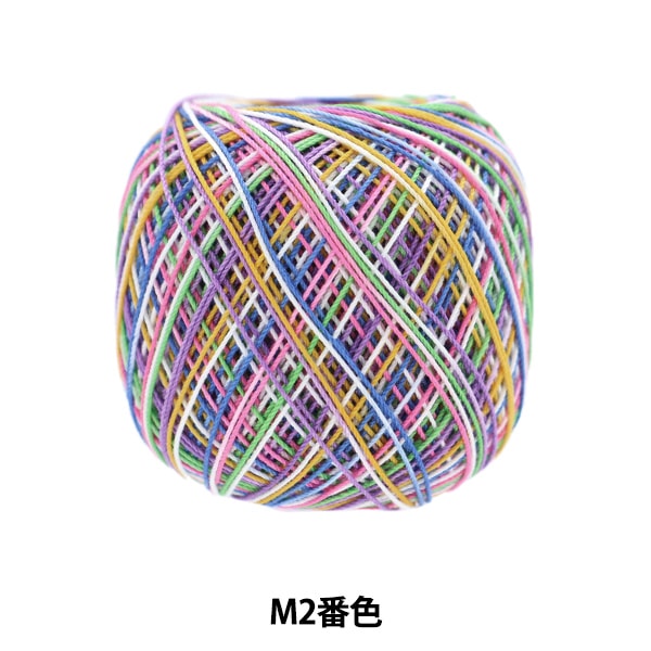 Fil à crocheter 『OlympusFil à crocheter Votes en or # 40 10G (mix) Couleur m2 " Olympus