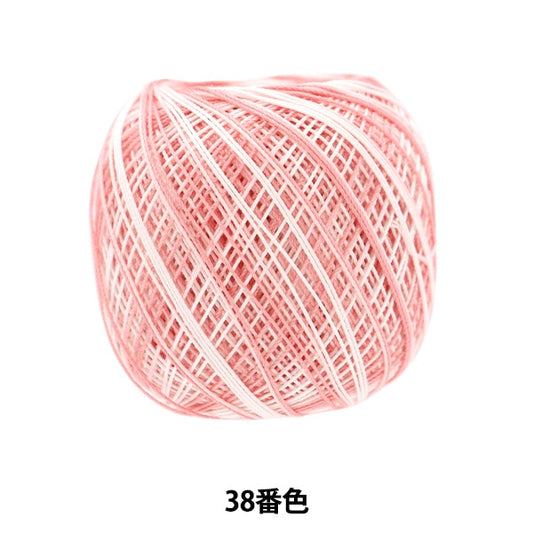 レース糸 『オリムパスレース糸 金票 #40 10g (ボカシ) 38番色』 Olympus オリムパス