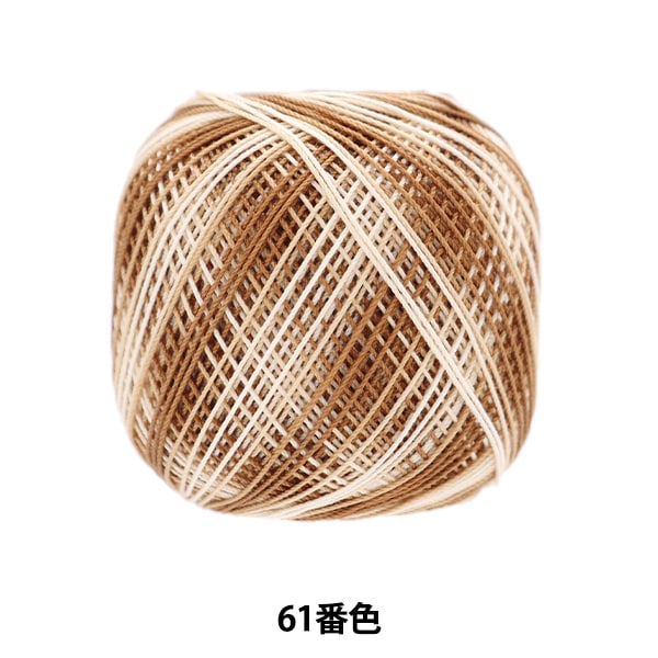 Häkelgarn 『OlympusHäkelgarn Goldstimmen #40 10g (Bokashi) 61 Farbe] Olympus