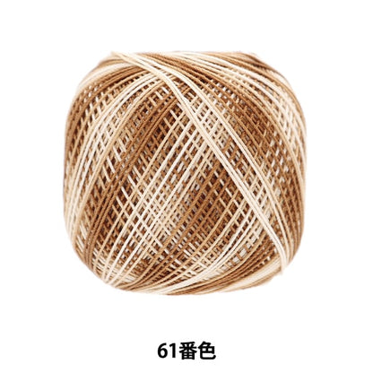 Häkelgarn 『OlympusHäkelgarn Goldstimmen #40 10g (Bokashi) 61 Farbe] Olympus