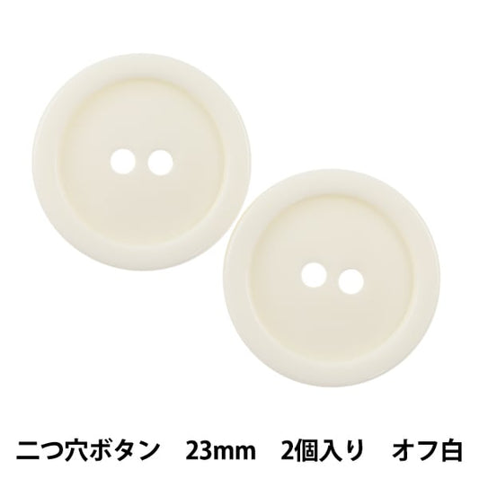 按钮“两个孔按钮23mm 2 pytd10-23 off white”