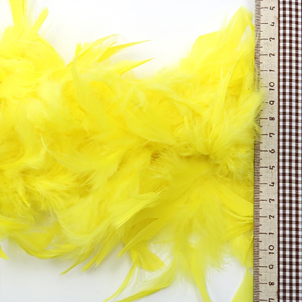 Décoration de plumes "Chandry Aurora Shiro"