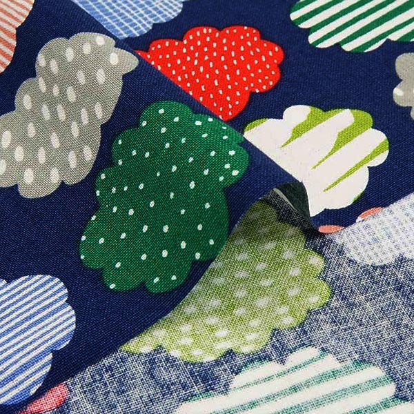 [From quantity 5] Fabric "Kippis (Kippis) SheetingFabric Clouds C KPS-11c sometimes sunny