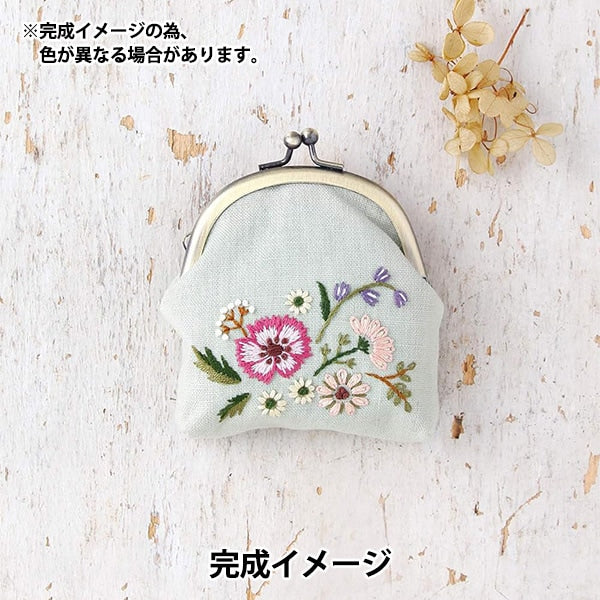 刺しゅうキット 『ボタニカル刺しゅうシリーズ ナチュラルブーケの