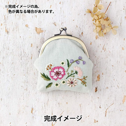 Embroidery kit "Botanical embroidery series Natural Bouquet Gamaguchi No.846" LECIEN Lecien COSMO Cosmo