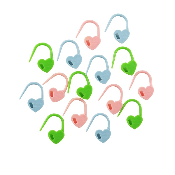 أداة الحياكة "مجموعة أقلام تحديد طبقات أميكول 15 قطعة على شكل قلب AC-033" توليب توليب