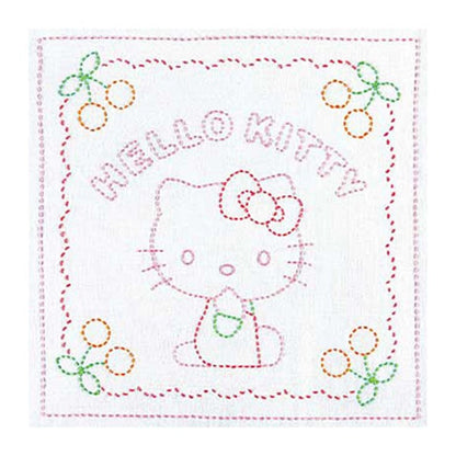 Stickerei Kit "Sanrio Charakterserie Hanachi Hello Kitty und Sakuranbo 204" Olympus Olim Pass