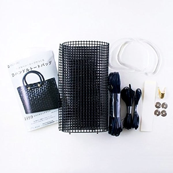 مجموعة الحرف اليدوية "مجموعة حقيبة حمل بمقبض D 3399 مينا منتصف الليل" MARCHENART Fairy Tale Art