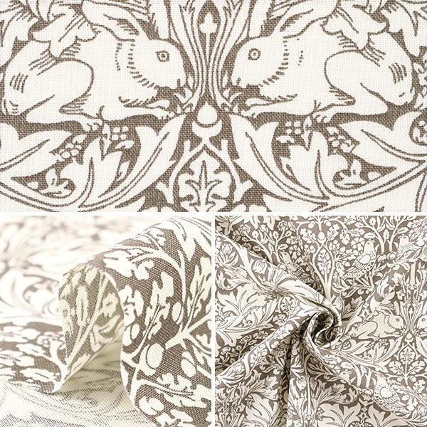 [From quantity 5] Fabric "Moda Fabrics William Morris William Morris BROTHER RABBIT 8211-28"