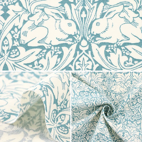 [Aus 5] Stoff "Moda Fabrics William Morris William Morris Bruder Rabbit 8211-24"