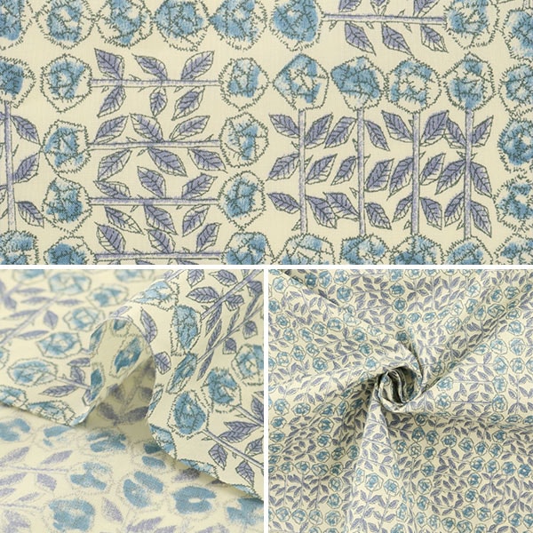 [Dalla quantità 5] Fabric "Liberty Liberty Print Tanalone Sleeping Rose 3630275-Ae" Liberty Japan Liberty Japan