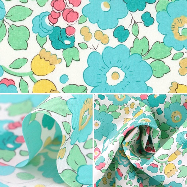 [Dalla quantità 5] Fabric "Liberty Liberty Print Tanalone Vetzy 3332019-De" Liberty Japan Liberty Giappone