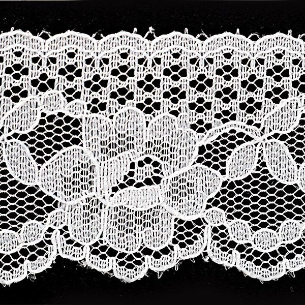 [From quantity 5] RaceRibbonTape "Russell lace white width about 33mm 764827"