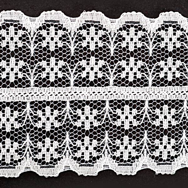 [From quantity 5] RaceRibbonTape "Russell lace double white width about 45mm 768838-2"