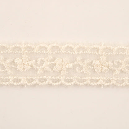 [From quantity 5] RaceRibbonTape "Tulle lace generation width about 15mm 24219-12"