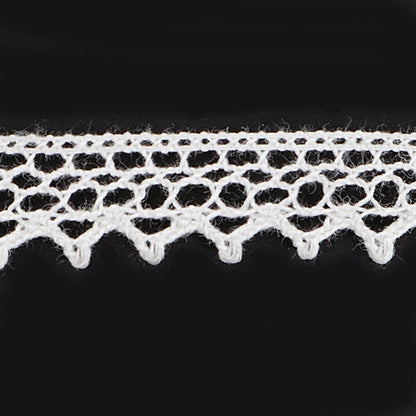 [From quantity 5] RaceRibbonTape "Torsion Lace White width about 9mm 2554]