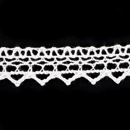 [From quantity 5] RaceRibbonTape "Torsion Lace White width about 9mm 3149]