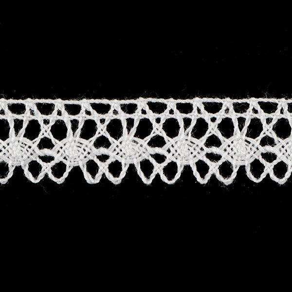 [From quantity 5] RaceRibbonTape "Torsion Lace White width about 10mm 22007]