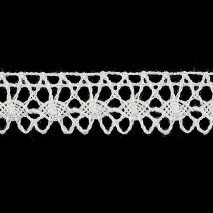 [From quantity 5] RaceRibbonTape "Torsion Lace White width about 10mm 22007]