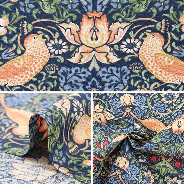数量5から】 生地 『moda fabrics William Morris ウィリアムモリス