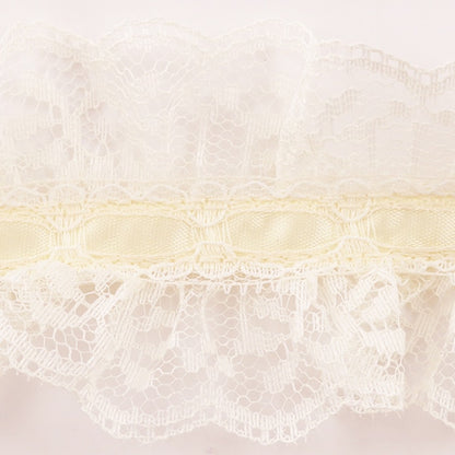 [Aus Quantität 5] Lace Ribon Tape "billiger Spitzen-Elfenbein-Schnitt 000629 K-C02"