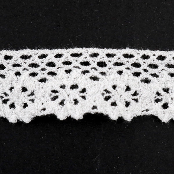 [From quantity 5] RaceRibbonTape "StretchTorsion Lace Approximately 19mm width 4304S off -white]