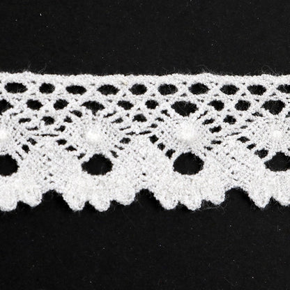 [From quantity 5] RaceRibbonTape "StretchTorsion Lace Approximately 20mm width 41055S off -white]