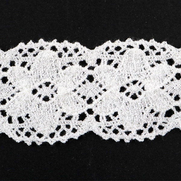 [From quantity 5] RaceRibbonTape "StretchTorsion Lace Approximately 30mm width 41186S off -white]