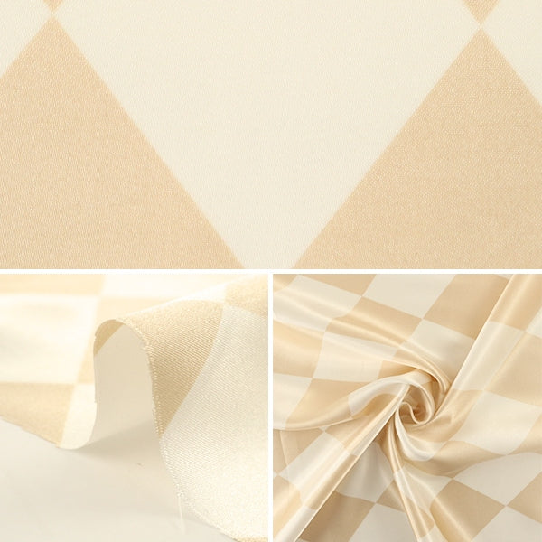 [De la cantidad 5] Fabric "Diamond Satin White X Production 170530-6"