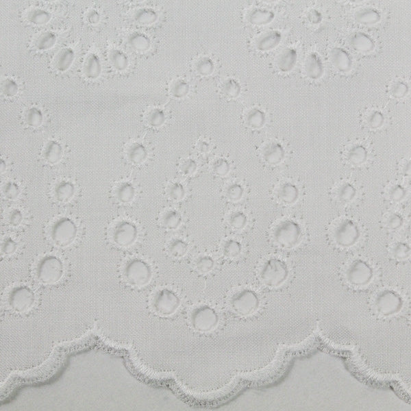 [Aus Quantität 5] Lace Ribon Tape "Baumwollspitze weit ab -weiß ca. 18 cm 23676"