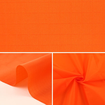 [From quantity 5] Fabric "Antibacterial / Water-repellent nylon lip stop orange YNL6619P-32OR"