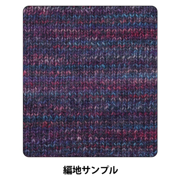 Automne et hiverpelote de laine "Pure gradation violette première couleur"