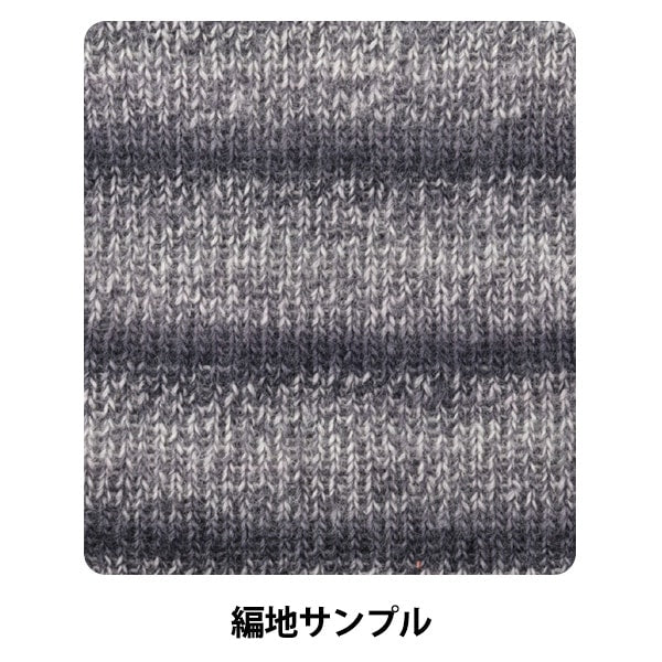 Fall and winterYarn "Pure gradation gray 4th color"