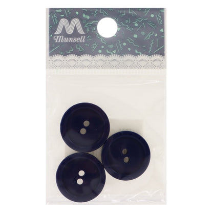 Bouton "Boutons à deux trous 20 mm 3 morceaux de bleu foncé pytd20-20"