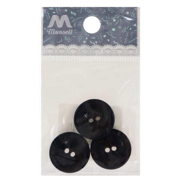 Bouton "Boutons à deux trous 20 mm 3 pièces bleu foncé pytd20-20"