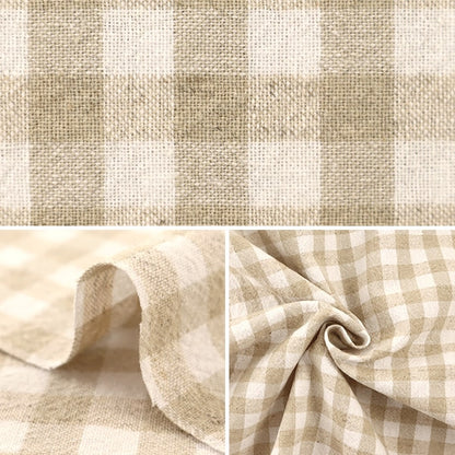 [From quantity 5] Fabric "Cotton linen dyed washer 2393-2a"